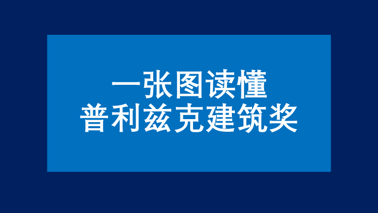 一張圖讀懂普利茲克建筑獎(jiǎng)